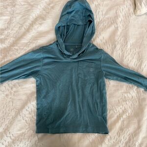 Free Fly Apparel Kids Long Sleeve Hoodie - Blue